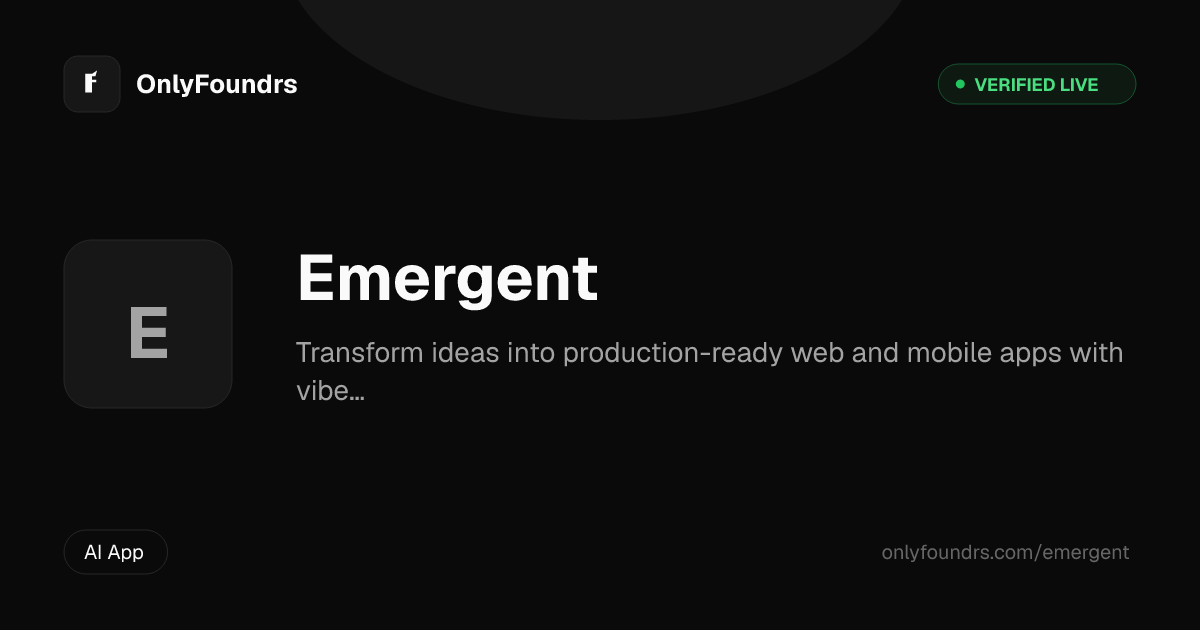 Emergent